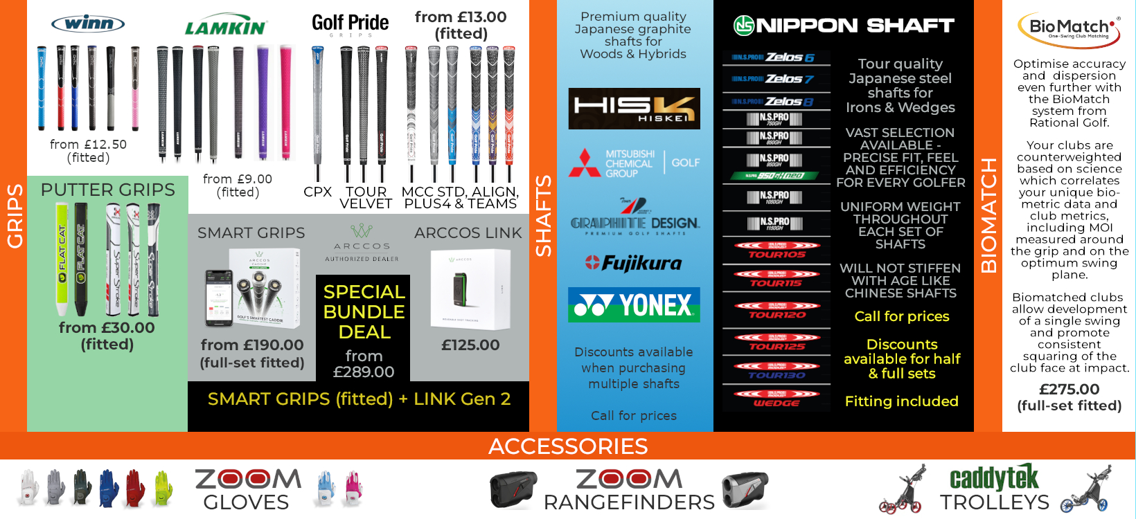 Allumy Golf Cover Pricelist